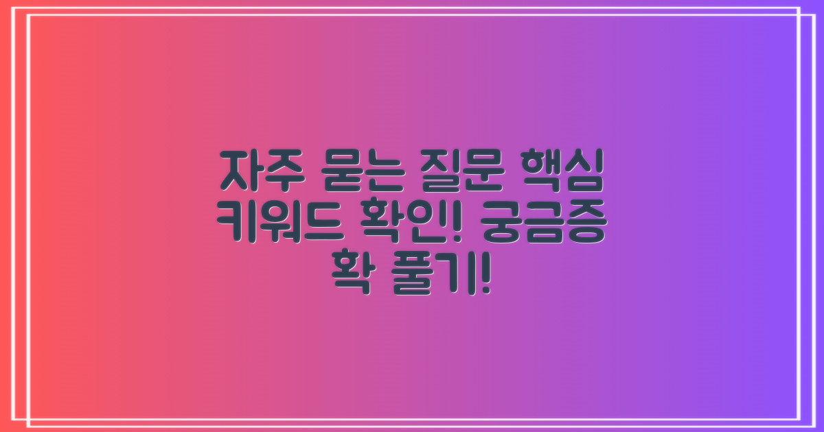 자주 묻는 질문