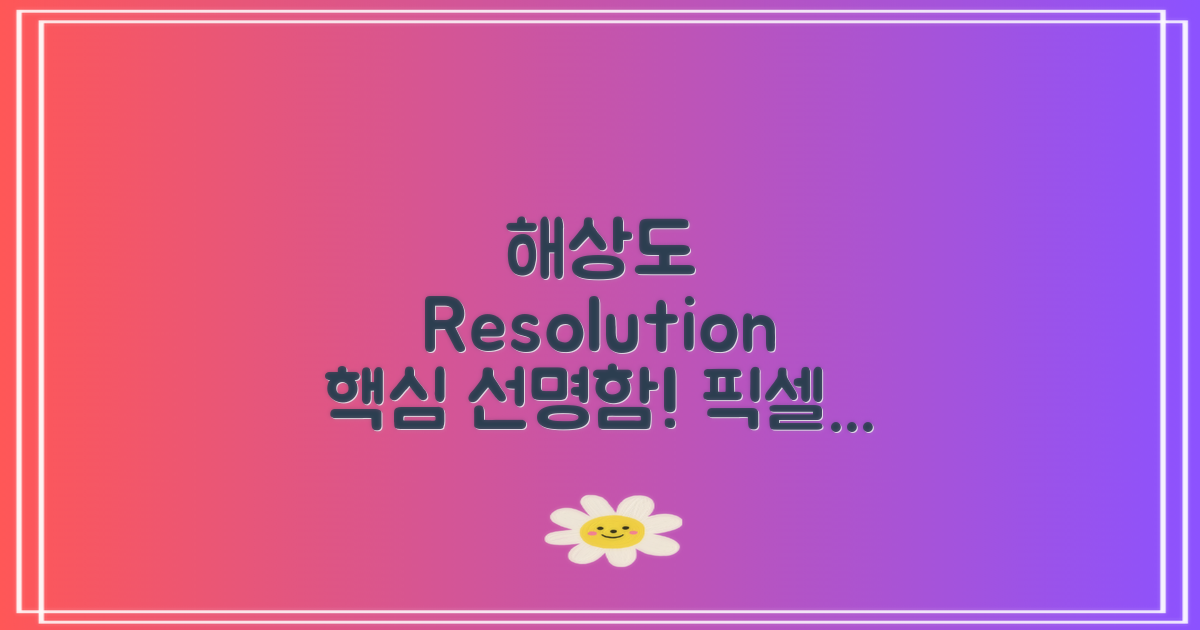 1. 해상도 (Resolution)
