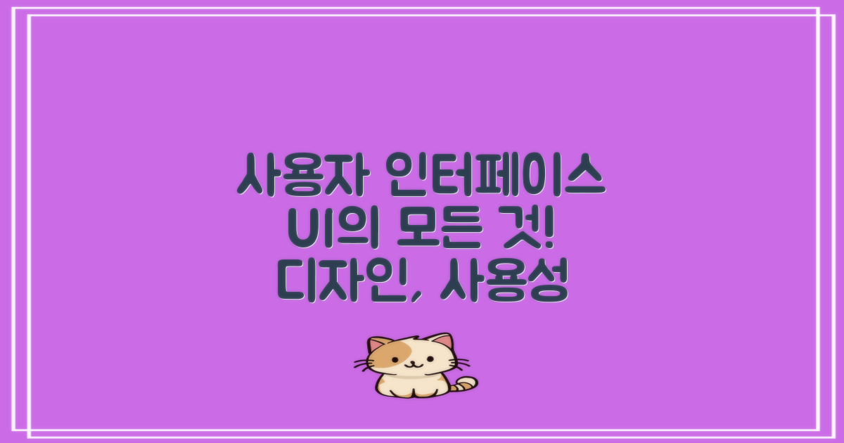 5. 사용자 인터페이스 (User Interface)