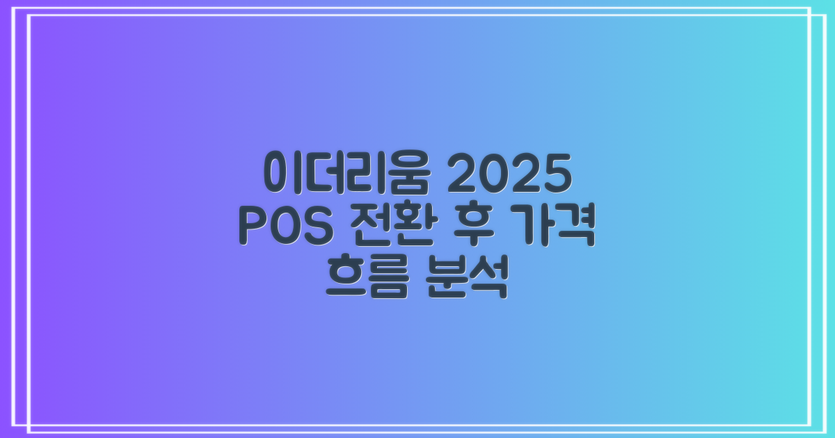이더리움 전망 2025POS 전환 이후 가격 흐름 분석